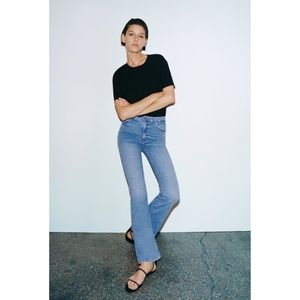 Zara ZW THE SKINNY FLARE JEANS NWT